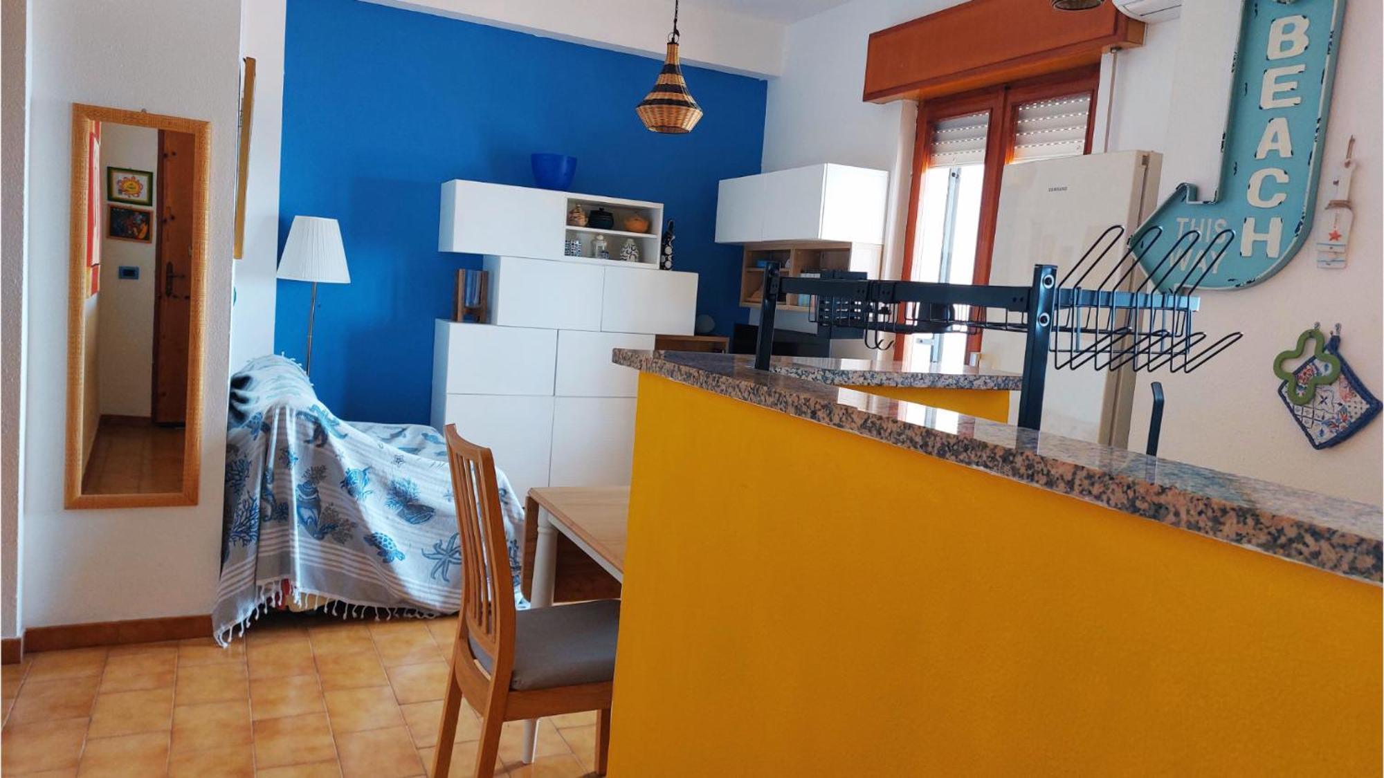 Corallo Blu Appartamento Sul Mare Riaci Capo Luaran gambar